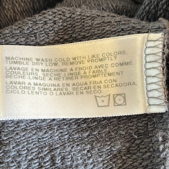 AG Nova Relaxed Hoodie in Slate Grey - Picture 4 of 7